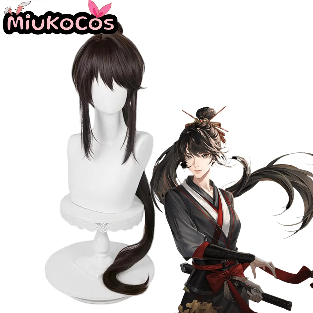 

В НАЛИЧИИ A Chan Косплей Парик Miuko Косплей Игра Пепел Королевства Косплей