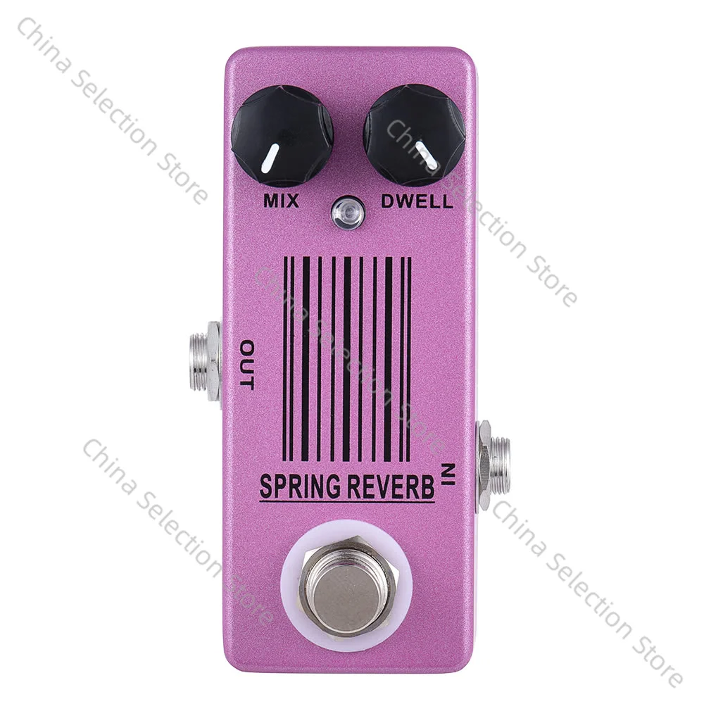 MOSKYAUDIO SPRING REVERB MP-51 Mini Single Guitar Effect Pedal True Bypass Metal Electric Guitar Parts & Accessories