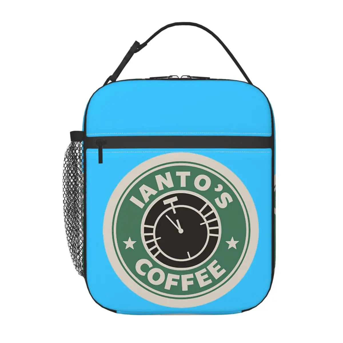 Torchwood - Ianto&x27;s Coffee Classic Insulated Lunch Bag for Women Kids Leakproof Food Boxes Thermal Lunch Box Tote