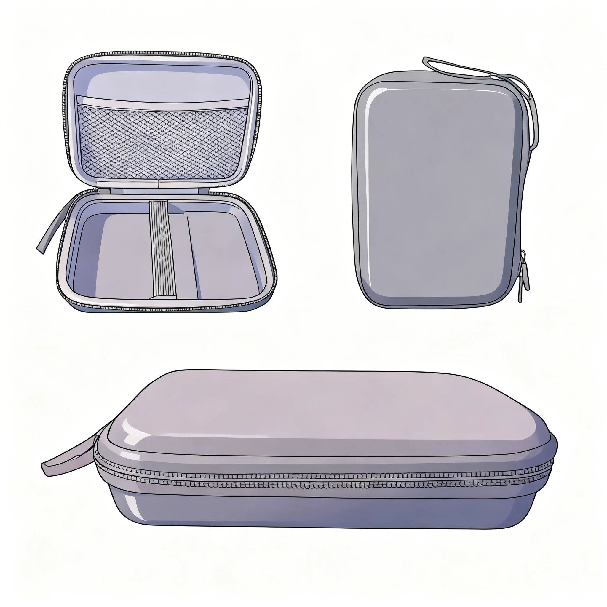 For Anbernic RG477V Handheld Storage Bag RG477V Game Console Bag Portable Handheld Protective Case