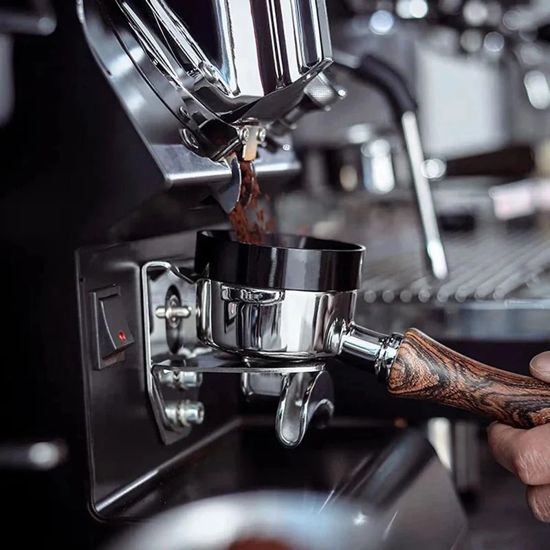 51/53/58 мм кольцо для ловли кофе, анти-муховое кольцо для порошка, кольцо для ловли кофемолки, ручка для кофе, тканевая воронка для порошка, кофейные инструменты