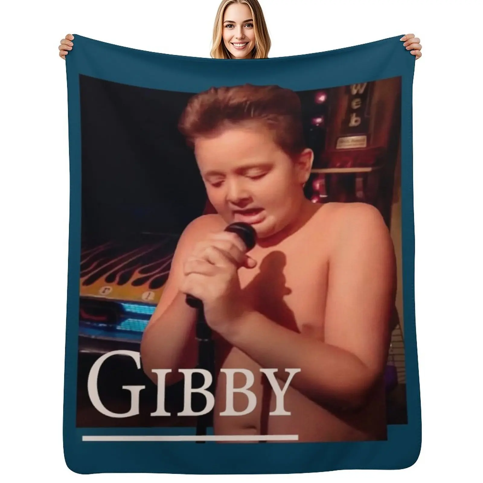 

GIBBY SINGIN iCARLY- New gift Throw Blanket Summer Cool Breathable Blanket for Sleeping