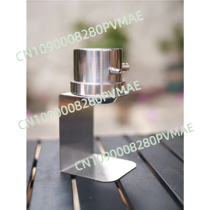 

Portable Air-Pump Espresso Maker - Stainless Steel High-Pressure Coffee Machine for Moka Pot