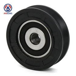 Elevador Door Hanger Roller, Ansons Elevador Peças sobressalentes, 313.6-0032/C, 56x16x 6202mm