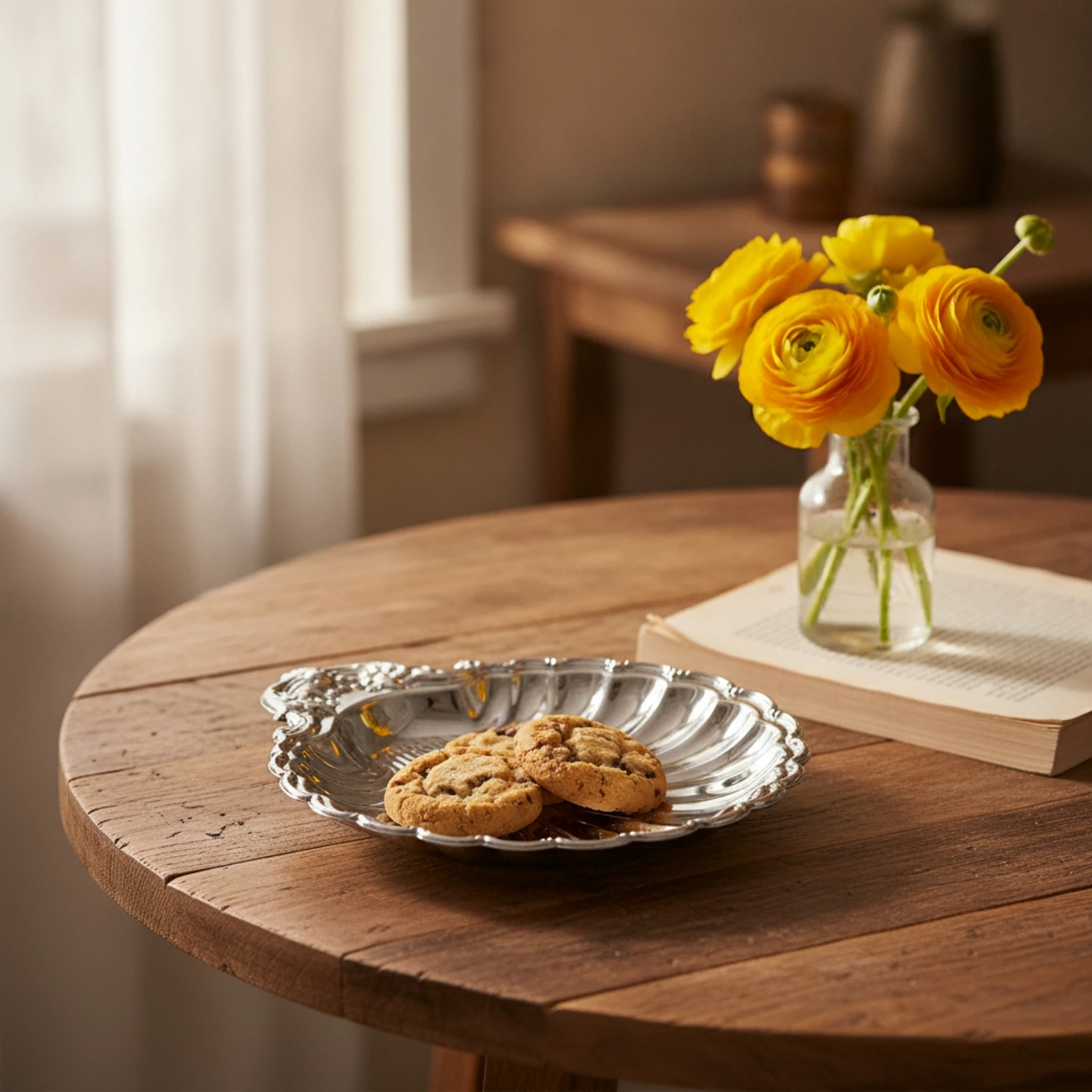 Plat de service en forme de coquille, plat peu profond décoratif et durable pour les hôtes, les réceptions et la mise en valeur de la table
