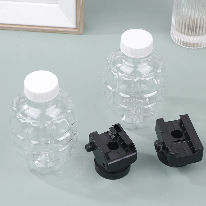 Pineapple Bottle For Gel Balls, Water Ball Beads Storage Box, Buckle Around The Waist Portable Ammo Refill Bottle For Gel Gun