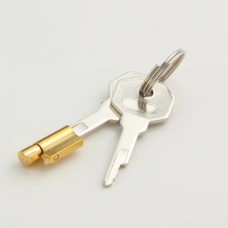 High-Security Copper Pin Tumbler Lock Cylinder - For Glass Display Cabinets, Wine Fridges & CB Locks