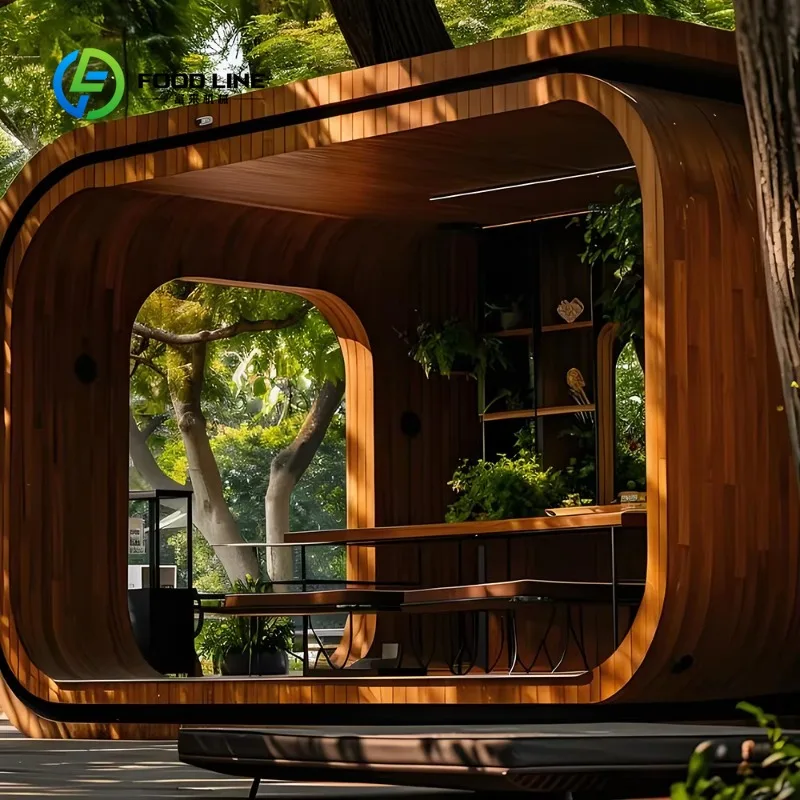 Customized Sauna Room With Black Roof Glass Door For Outdoor Garden Wellness Bulk Order Discount Offer Wood Frame
