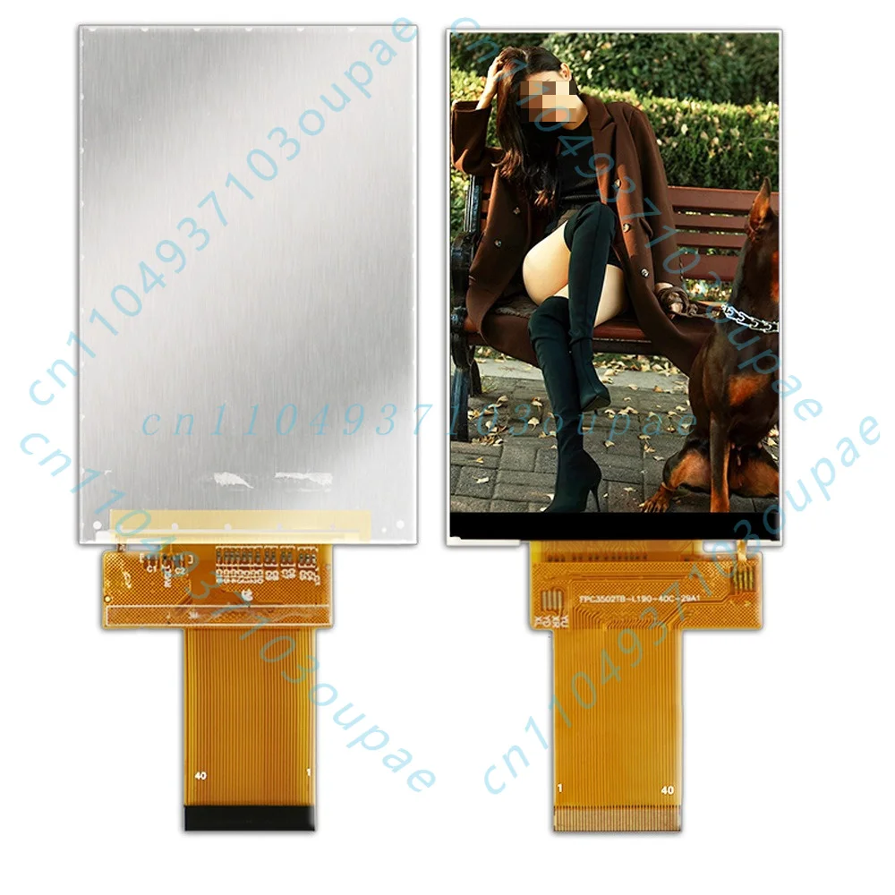 3.5 Inch Full View IPS TFT LCD Panel SPI MCU Driver For STM32 Development Board Compatible 8Bit 16Bit 4 Channel Serial Display