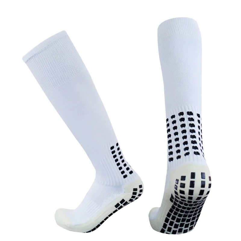 Calcetines largos de fútbol para hombre y mujer, medias deportivas de varios colores, antideslizantes, con agarre, para Rugby