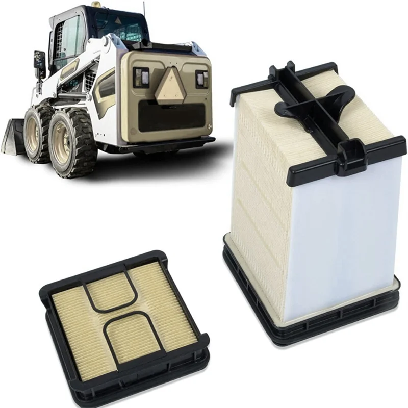 

Premium Inner & Outer Air Filter W/Hydraulic Oil Vent Cap 7221934 7286322 6727475 Replace For Bobcat T550 T590 S530 S550 S570