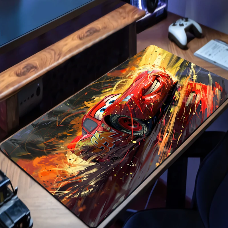 لوحة ماوس ديزني سيارات ملحقات الألعاب لوحة مفاتيح الكمبيوتر XXL ألعاب مصممة خصيصًا للوحة الماوس لخزانة ألعاب الرياضات الإلكترونية