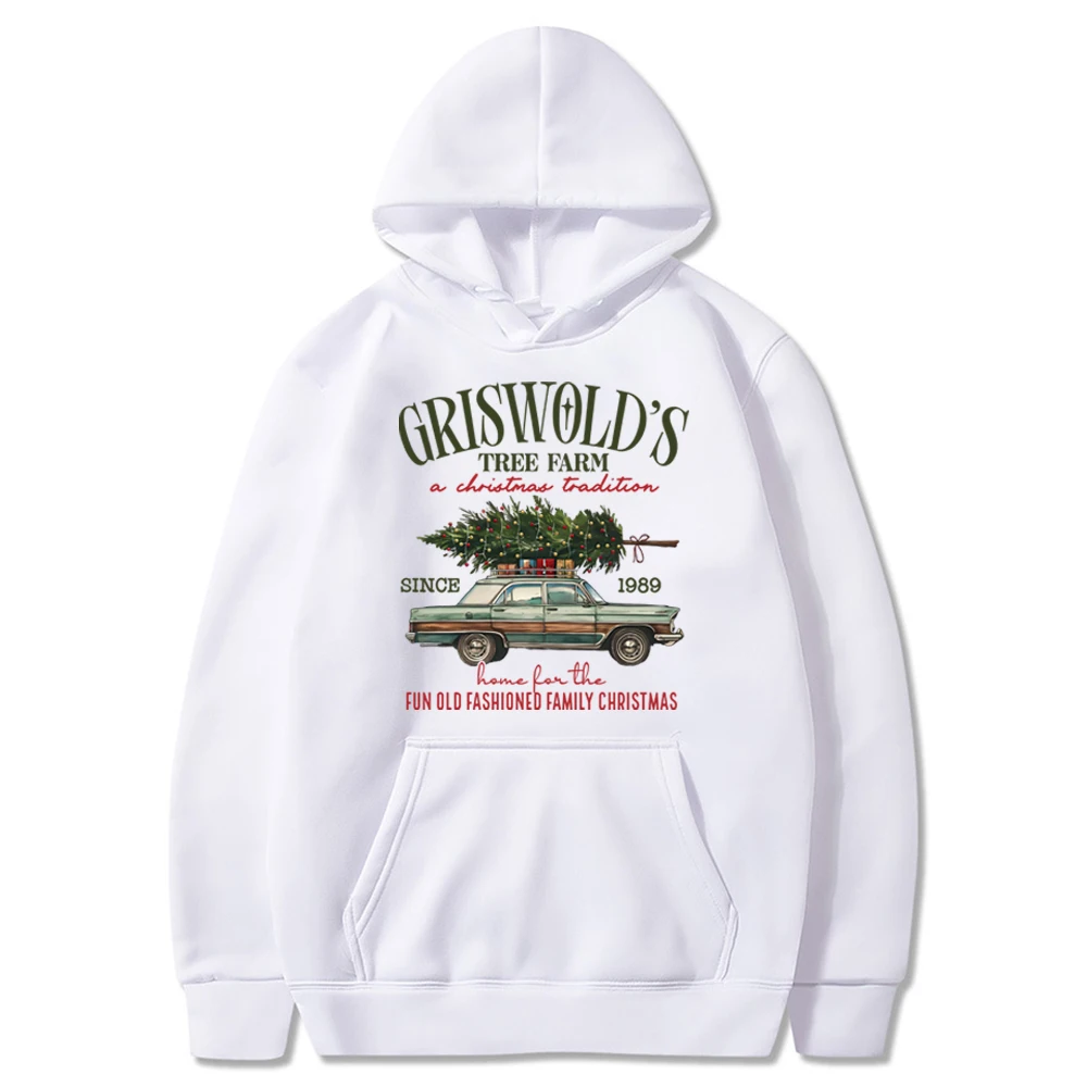 

Griswold Рождественская елка Ферма Толстовка Ретро 90-х годов Рождественская рубашка из фильма Одинаковый свитер для семейного отдыха С Рождеством Толстовка с капюшоном Подарок