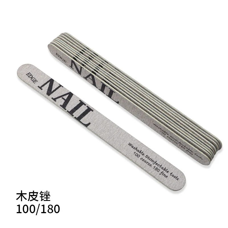 Dwustronne pilniki do paznokci, kolorowe gąbki do polerowania paznokci, paski do szlifowania i polerowania, narzędzia do pedicure i manicure.