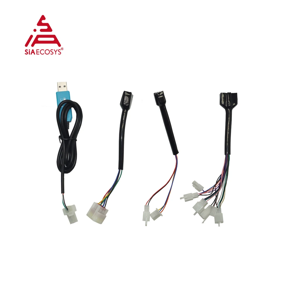 Programmable Votol EM50-4 Controller 72V 2000W One-Line Protocol, Sine Wave FOC for E-Scooter & Motorcycle Tuning - view 5