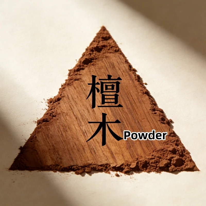 Sandalwood Powder Beauty Material Zen Incense Decompression Meditation Beauty Care Material Homemade Perfume