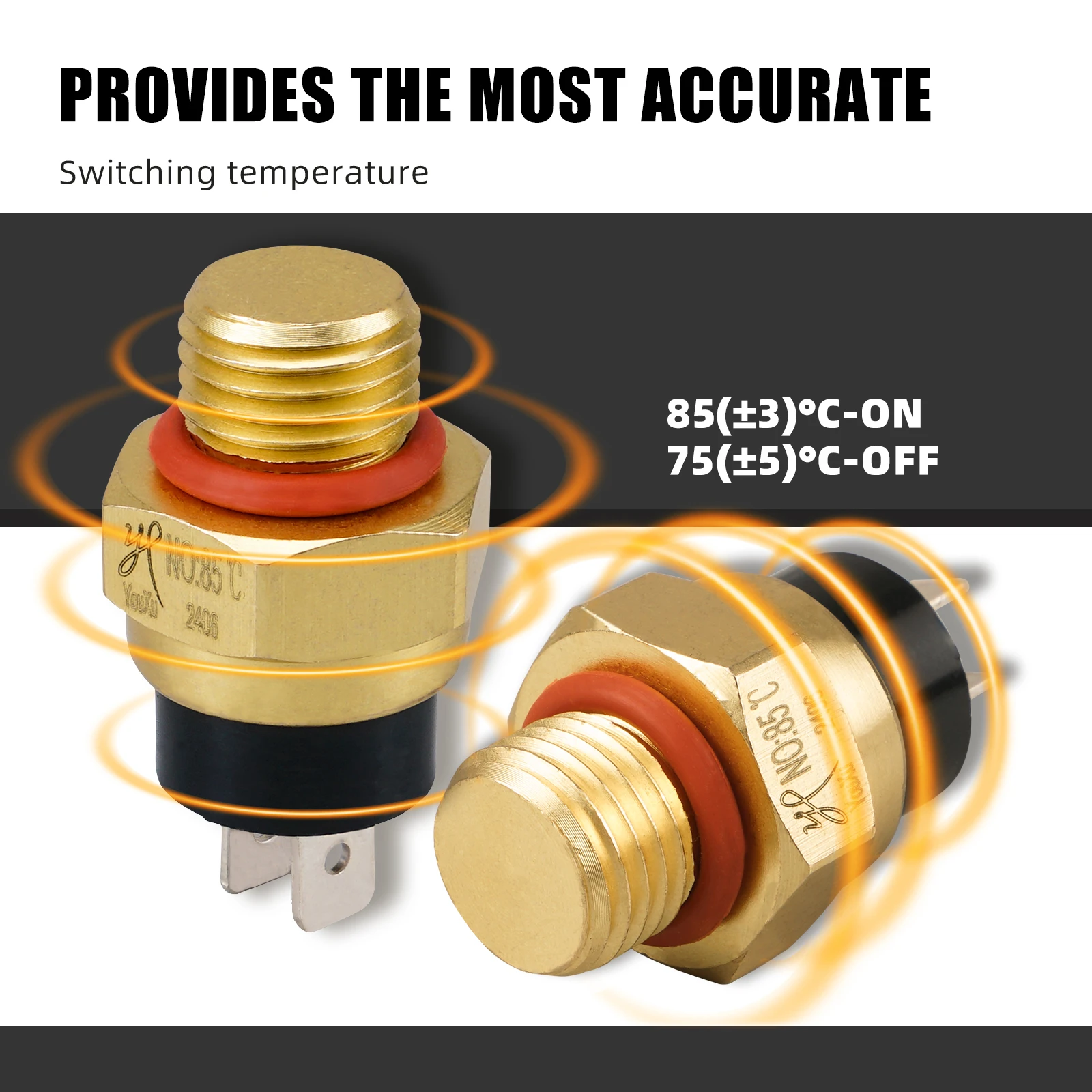 

M14 X 1.5MM Radiator Fan Switch Thermostat Sensor For KTM EXC-F 350 EXC-F 250 FACTORY SIX DAYS EXC 250 EXC 400 EXC 450 RACING