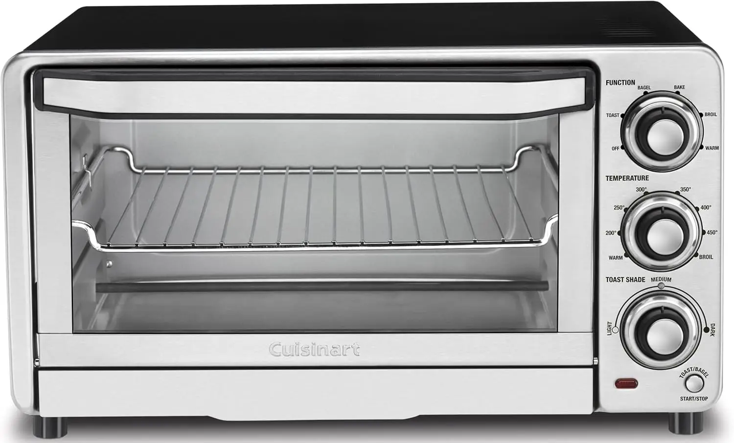 

Custom Classic Toaster Oven Broiler, 1800 Watt Countertop Toaster Oven to Bake, Broil, and Toast, Non-Stick Interior