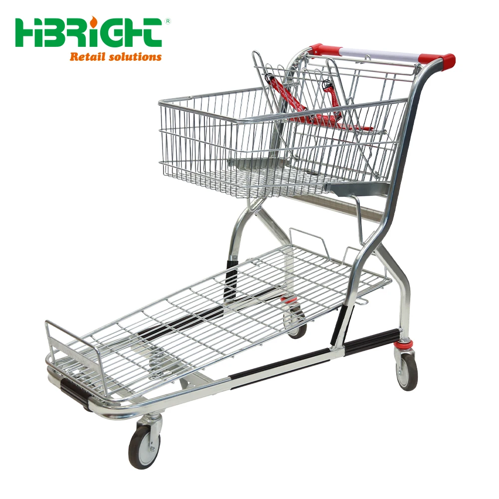 Carrinho de compras de supermercado para compras