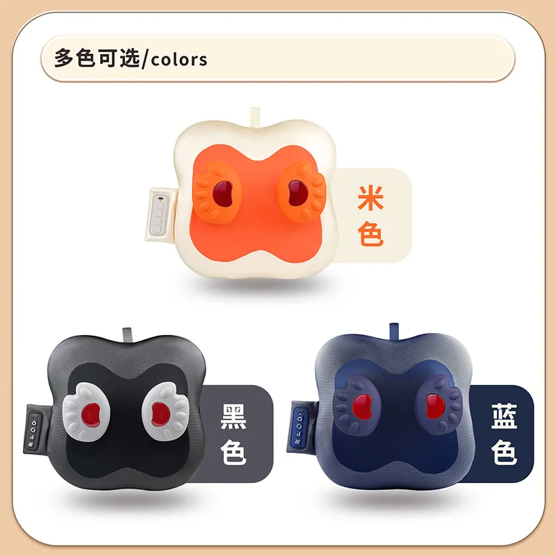 

Массажер для шеи и головы Bear Paw: заряжаемый массажный коврик-подушка для имитации ручного массажа поясницы и шейного отдела позвоночника