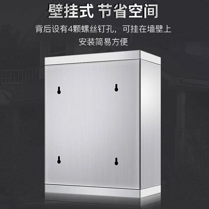 Report box Complaint box Stainless steel suggestion box With lock Community outdoor outdoor wall-mounted small large custom prin