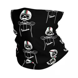 Bufanda cruzada con estampado para hombre y mujer, Bandana con estampado italiano para motocicleta, Vespas, cuello, diadema multifuncional para correr, Unisex, Invierno