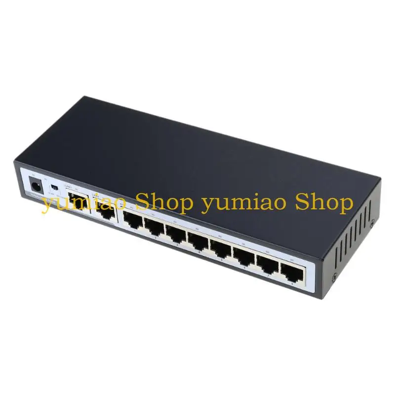 587B 10 포트 스위치 박스 10/100/1000M VLAN LSOLATION FULL/HALF DUPLEX