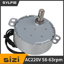 AC 220V 58-63RPM CW/CCW TYC-50 Robust Synchronous Motor Torque 4W
