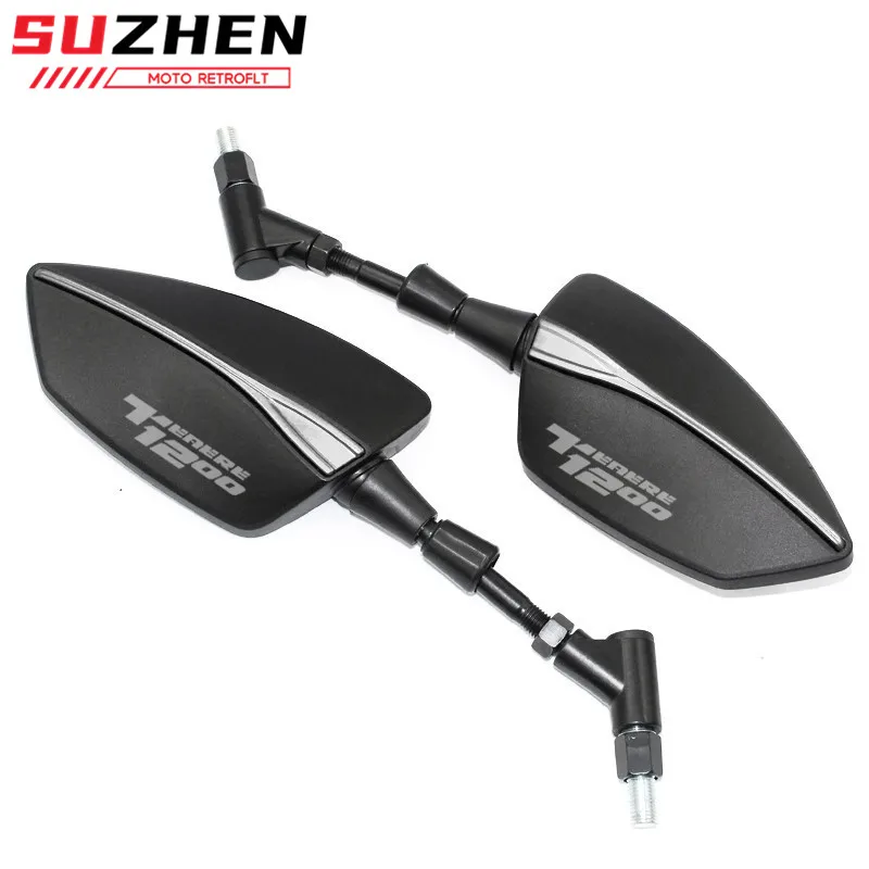 For Super Tenere tenere1200 Tenere 1200 XT1200Z XR1200ZE Screw Thread Left Right Rear Rearview Mirrors