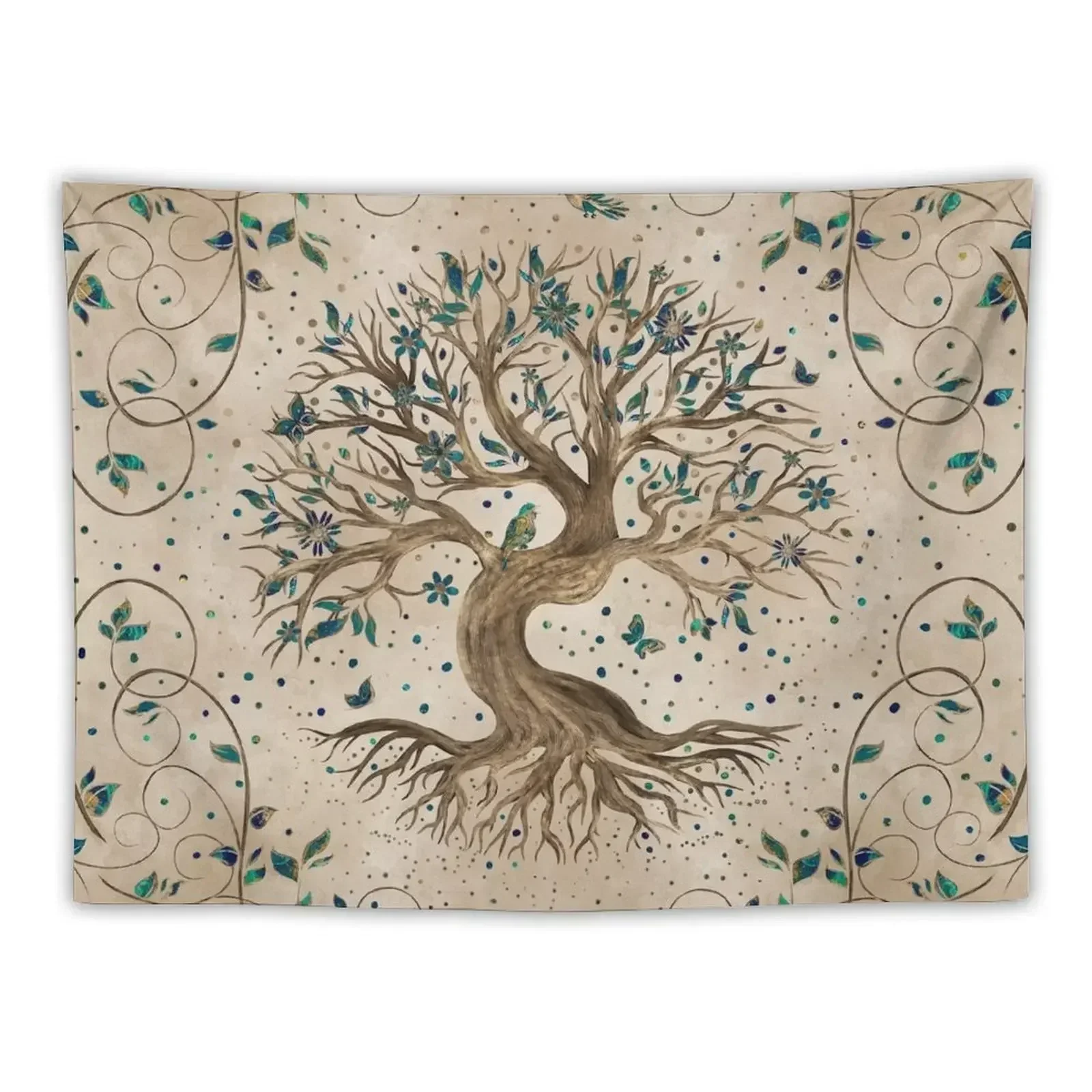 

Tree of Life - Yggdrasil Tapestry Room Decorations Wall Coverings Wall Decor Home Decor Aesthetic Tapestry