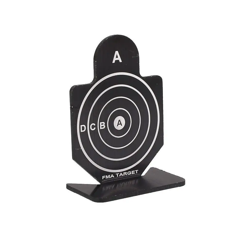 Outdoor Hunting Training Target 6 X 4.4 X 2.5cm Paintball Aluminum Target Tactical Equipment