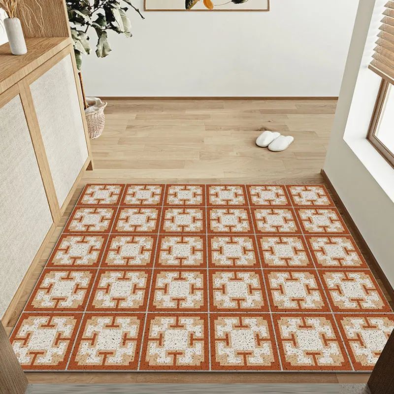 

Geometry Can Be Cut Custom Doormat Entrance Carpet Entrance Hallway Welcome Dust Non-slip Rugs Front Doormat Outdoor Kitchen Mat