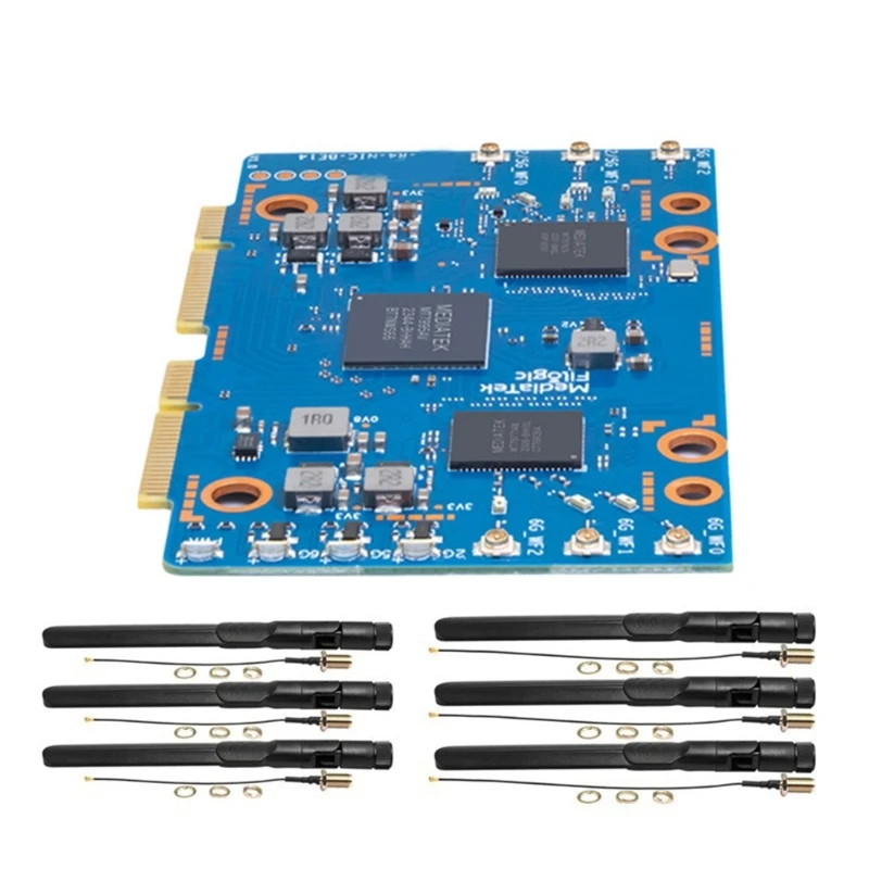 

WiFi7 Connection Module With MT7995AV Chipset Hardware Control UART For For Banana Wireless Card