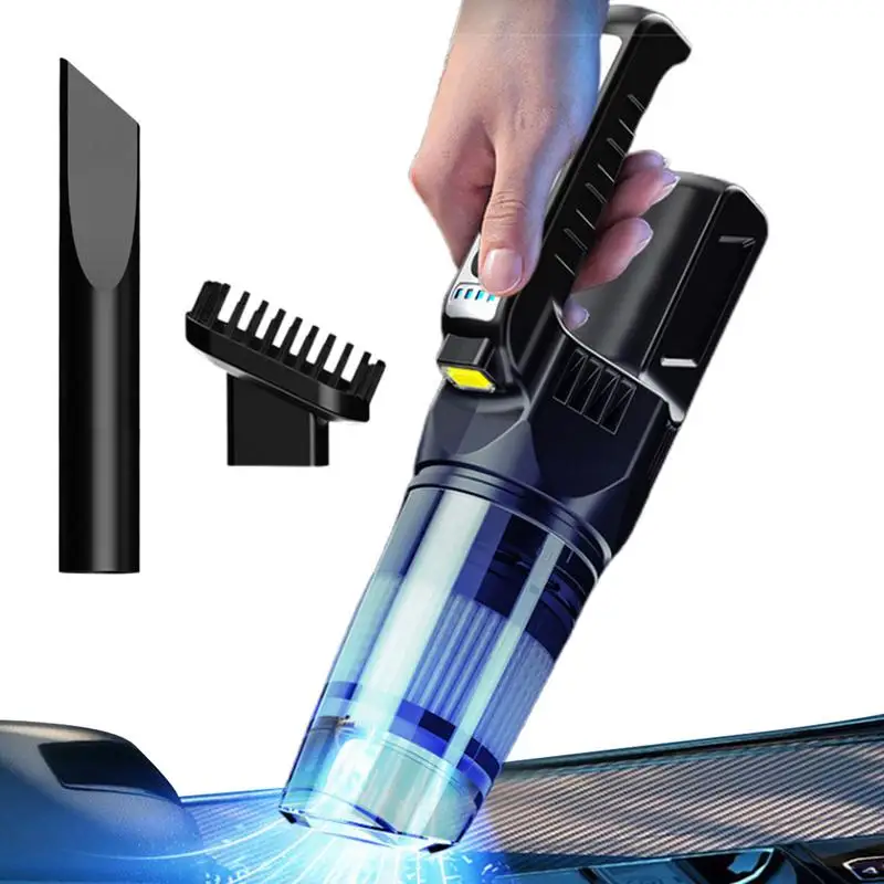 

Cordless Handheld Vacuum For Car LED Lighting Wireless Handheld Vacuum Cleaner Compact Long Running Time Powerful Suction Vacuum