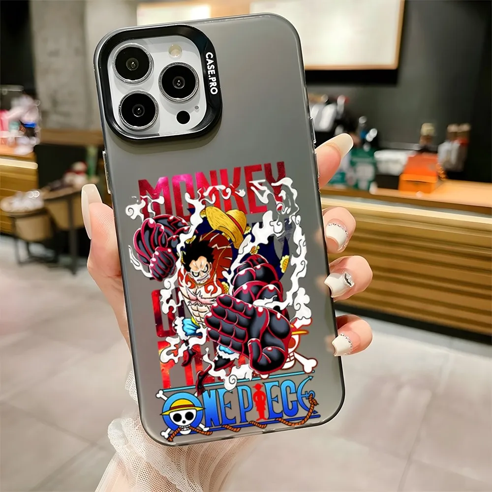 O-One P-Piece чехол для телефона матовый цвет серебристый для IPhone 15 14 13 12 11 Pro Max Plus XS X ударопрочный жесткий чехол