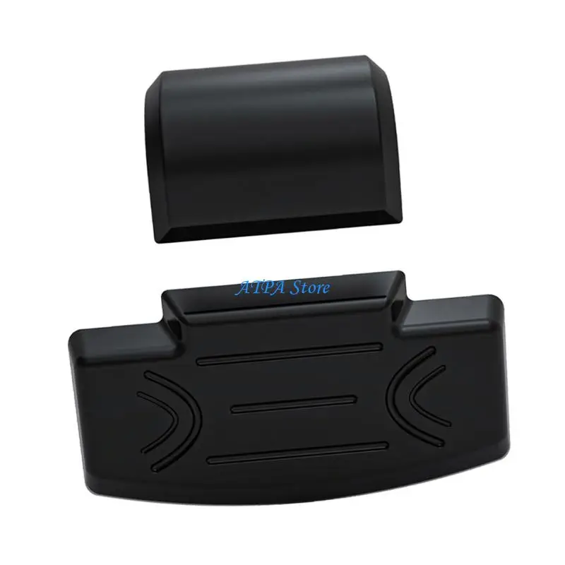 U13C 45L Motorcycle Trunk Backrest Cushion For Passenger Comfort Long Rides Aluminum Top Box Support Pad
