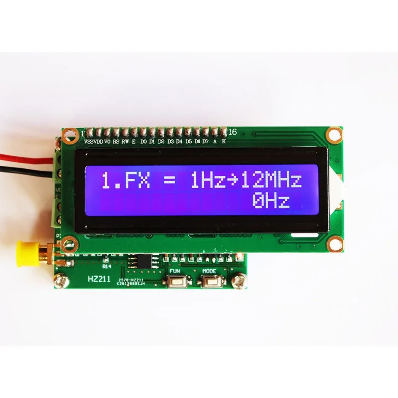 New version, frequency meter, high-precision pulse, accumulation counter 1Hz~ 2.7GHz