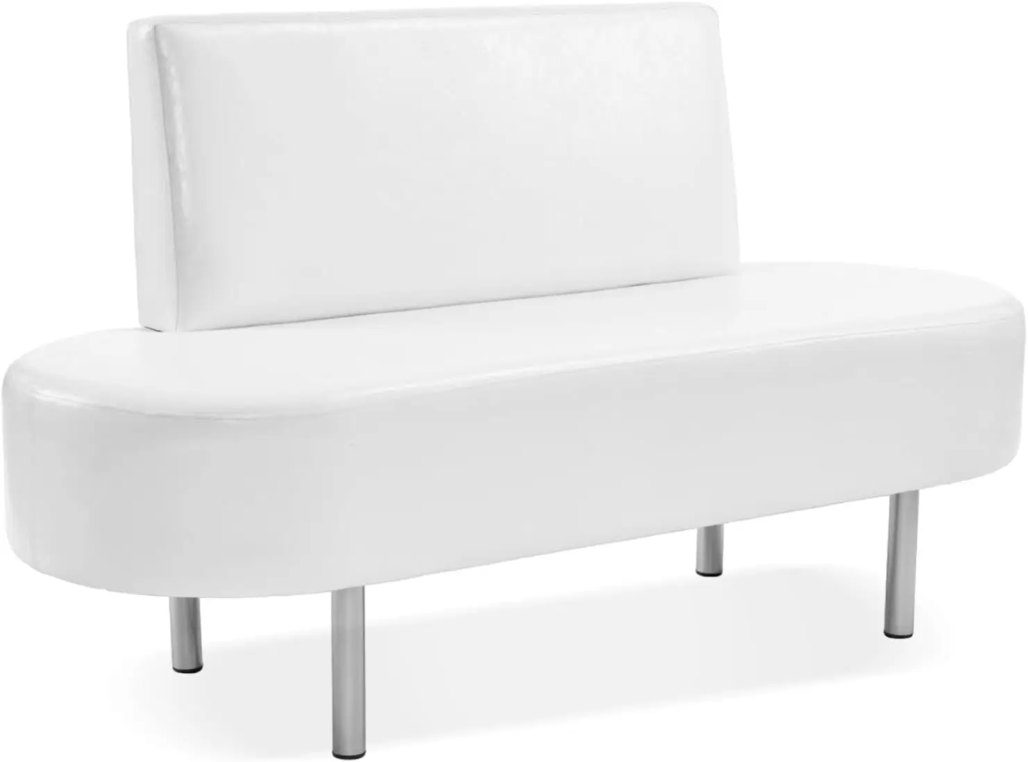 

Waiting Room Bench Seating,Salon Reception Bench Office Chair With Backrest, 59.1'' Heavy Duty Guest Lobby Chair For Beauty