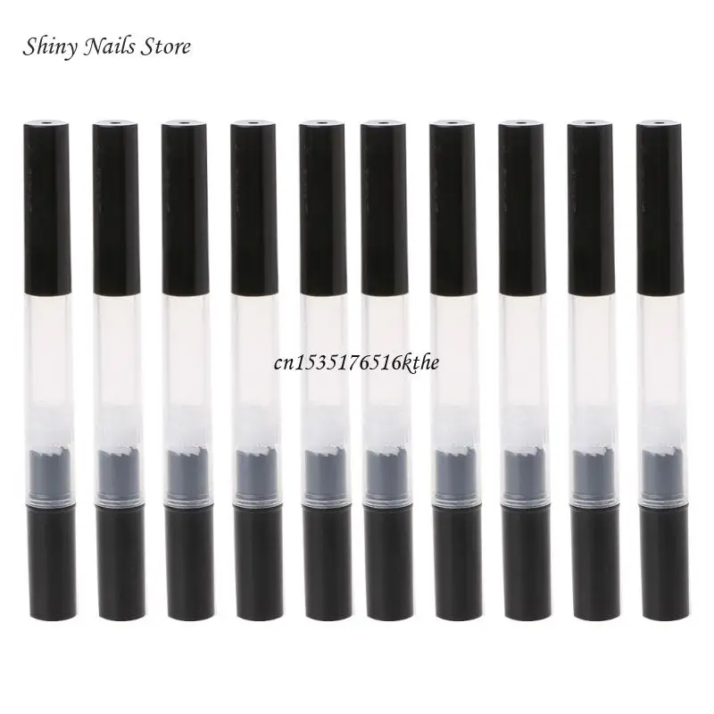 3ml น้ำมันหนังกำพร้าคอนเทนเนอร์พร้อมแปรง Lip Balm Tube Empty Twist ปากกาเครื่องสำอางค์ Dropship