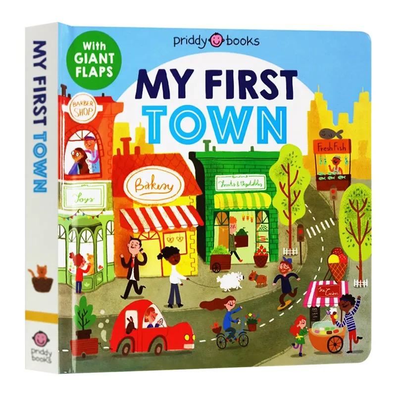 My First Town, Baby Children's books aged 1 2 3, English picture book 9780312529772