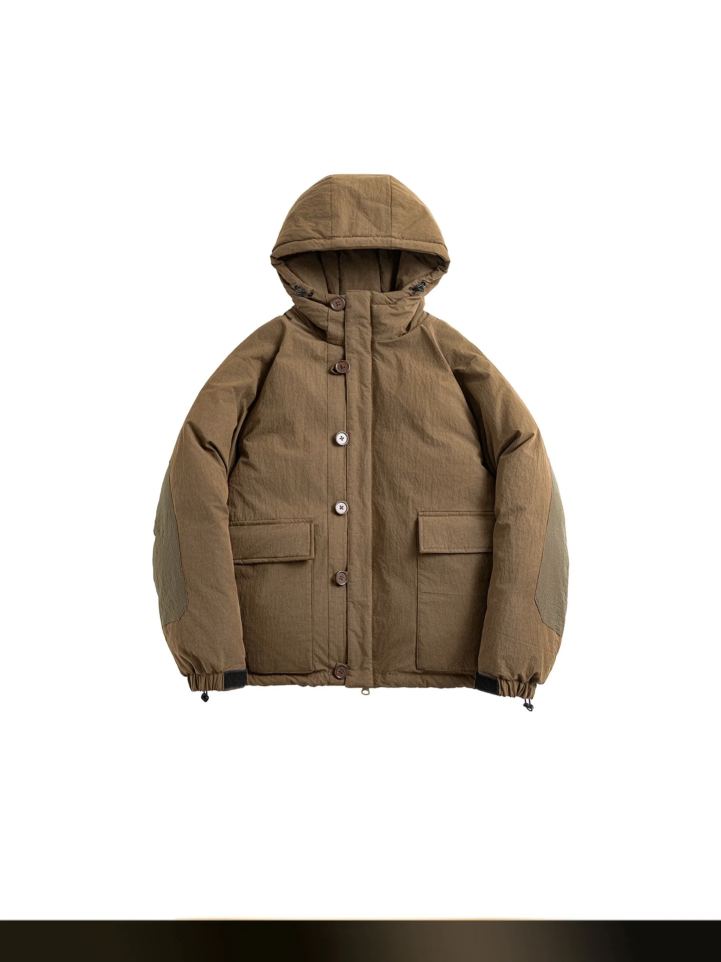 

Американская ретро-куртка с капюшоном из хлопка, зимняя, для активного отдыха, теплая, парная, свободного кроя, молодежная, повседневная