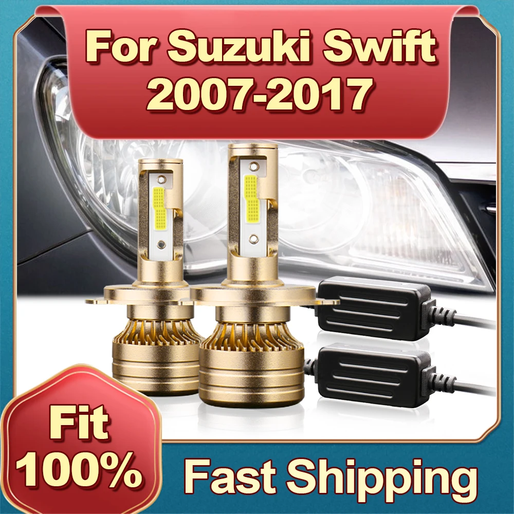 

2Pcs 30000LM Canbus Car LED Headlight H4 Lamp For Suzuki Swift 2007 2008 2009 2010 2011 2012 2013 2014 2015 2016 2017