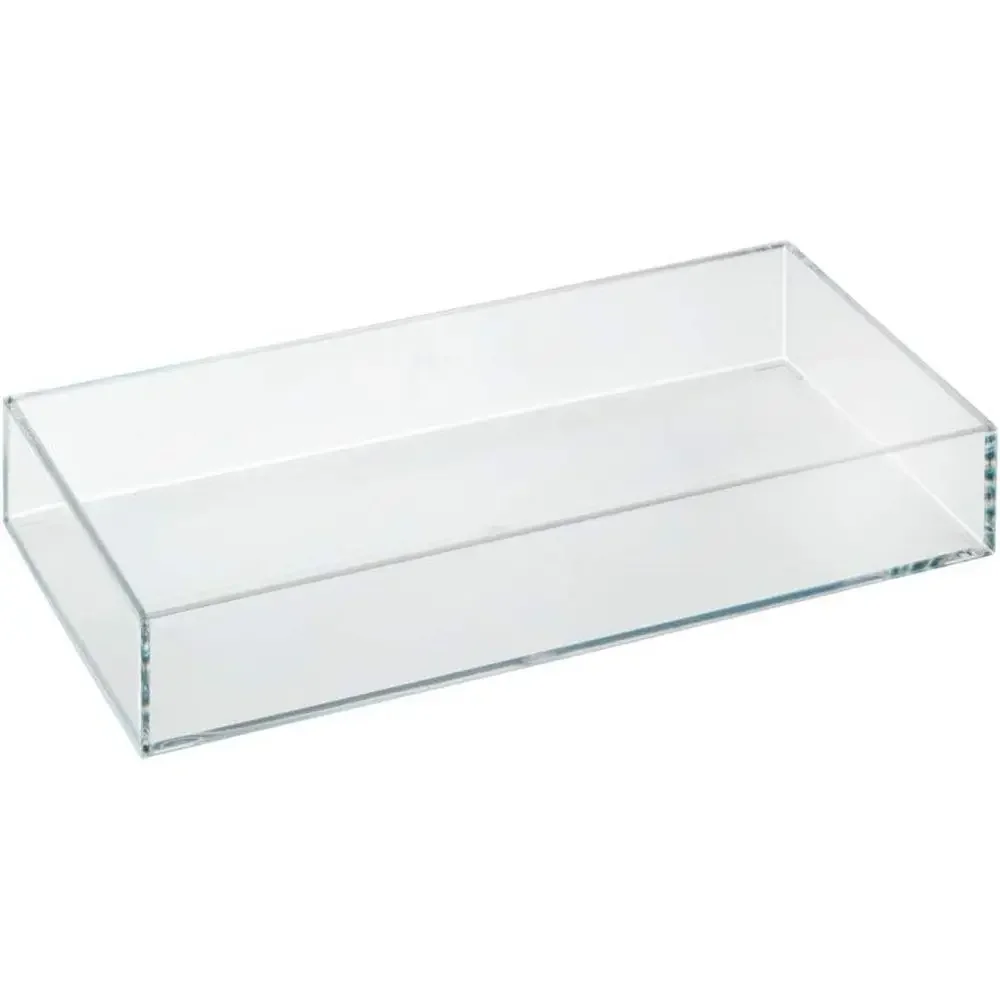 Klarer Acryl-Make-up-Organizer, 30 x 15 x 5 cm, großes Fassungsvermögen