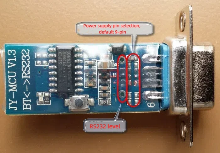 RS232 Bluetooth Wireless Serial Port Transmission Module Original Chip DB9 Male Head Female Head Optometer