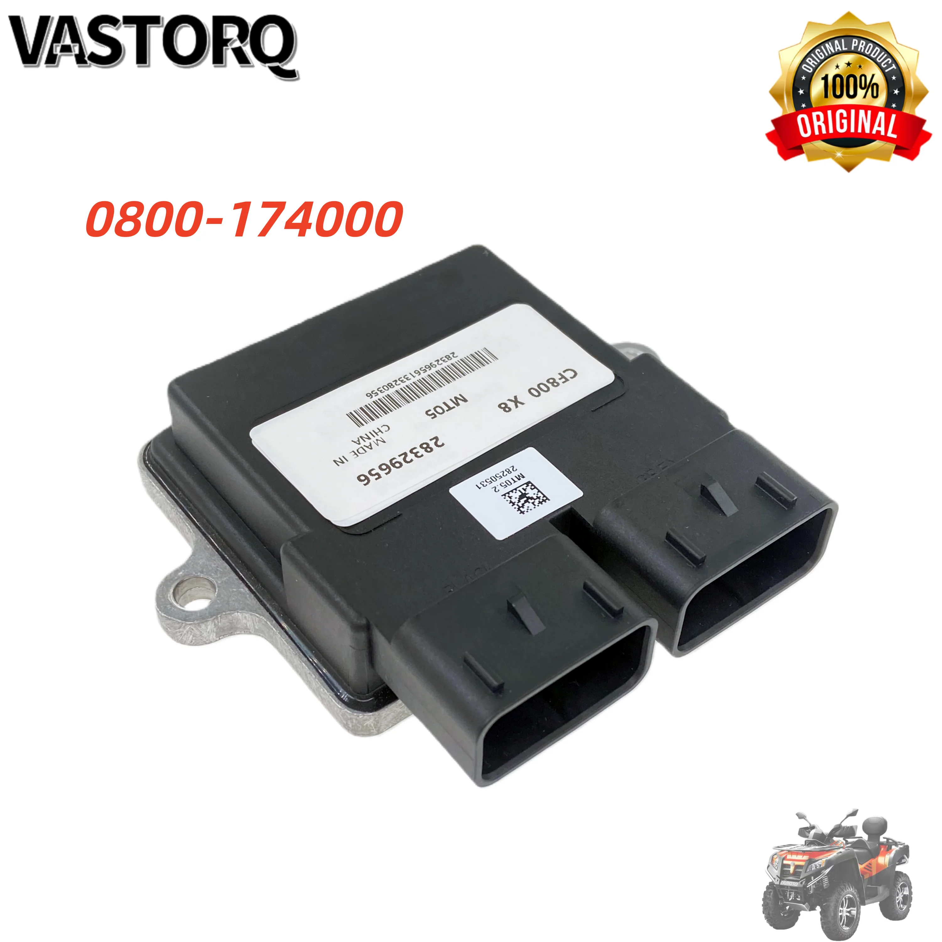 ORIGINAL ECM ECU Front Wheel Mounted Speed Sensor For CF800 ATV CFX8 X800 ECU Ignition Device CF2V91W X8 0800-174000