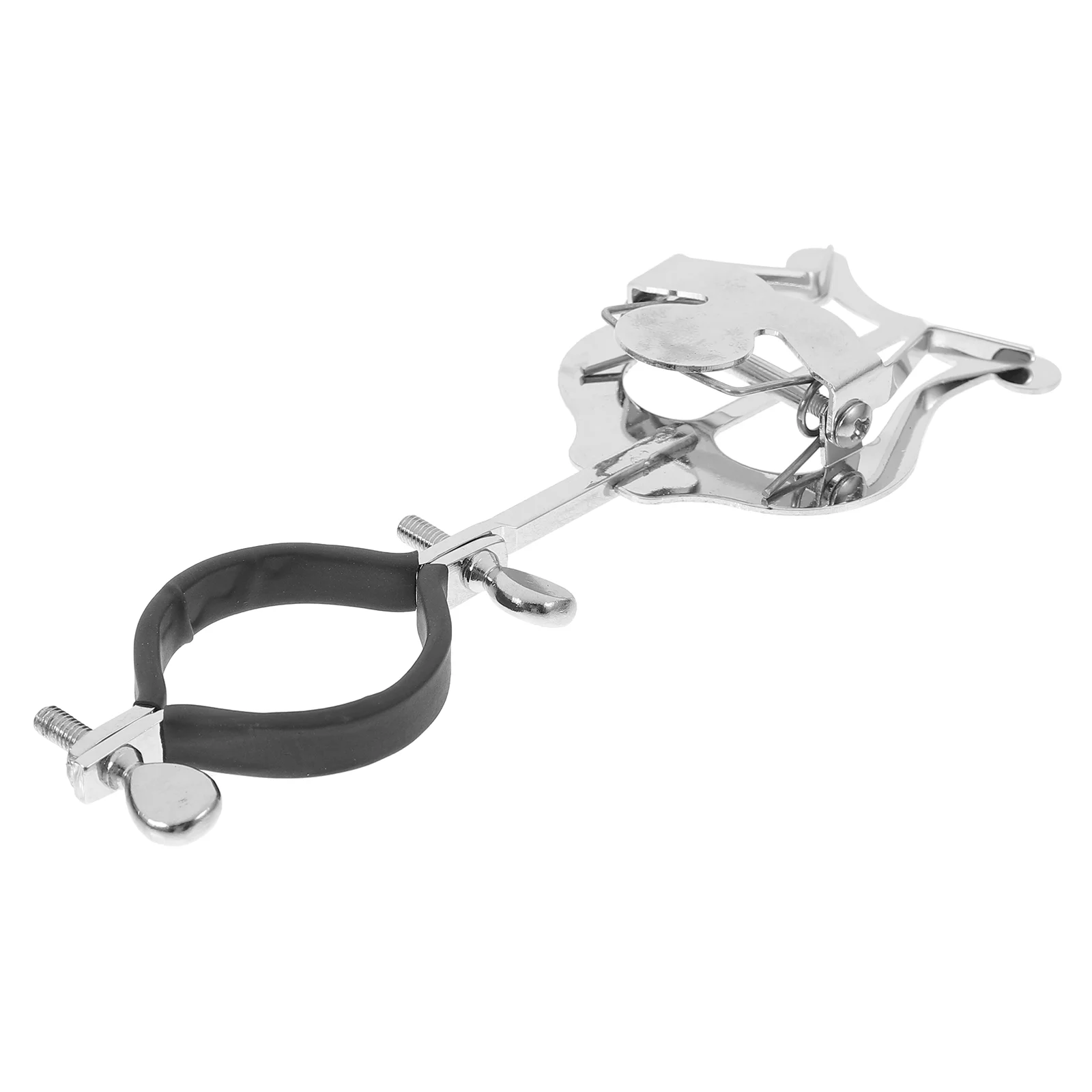 Sheet Music Clip for Oboe Clarinet Trumpet Lyre Holder Compact Portable Marching Band Folder Silver Color Musical