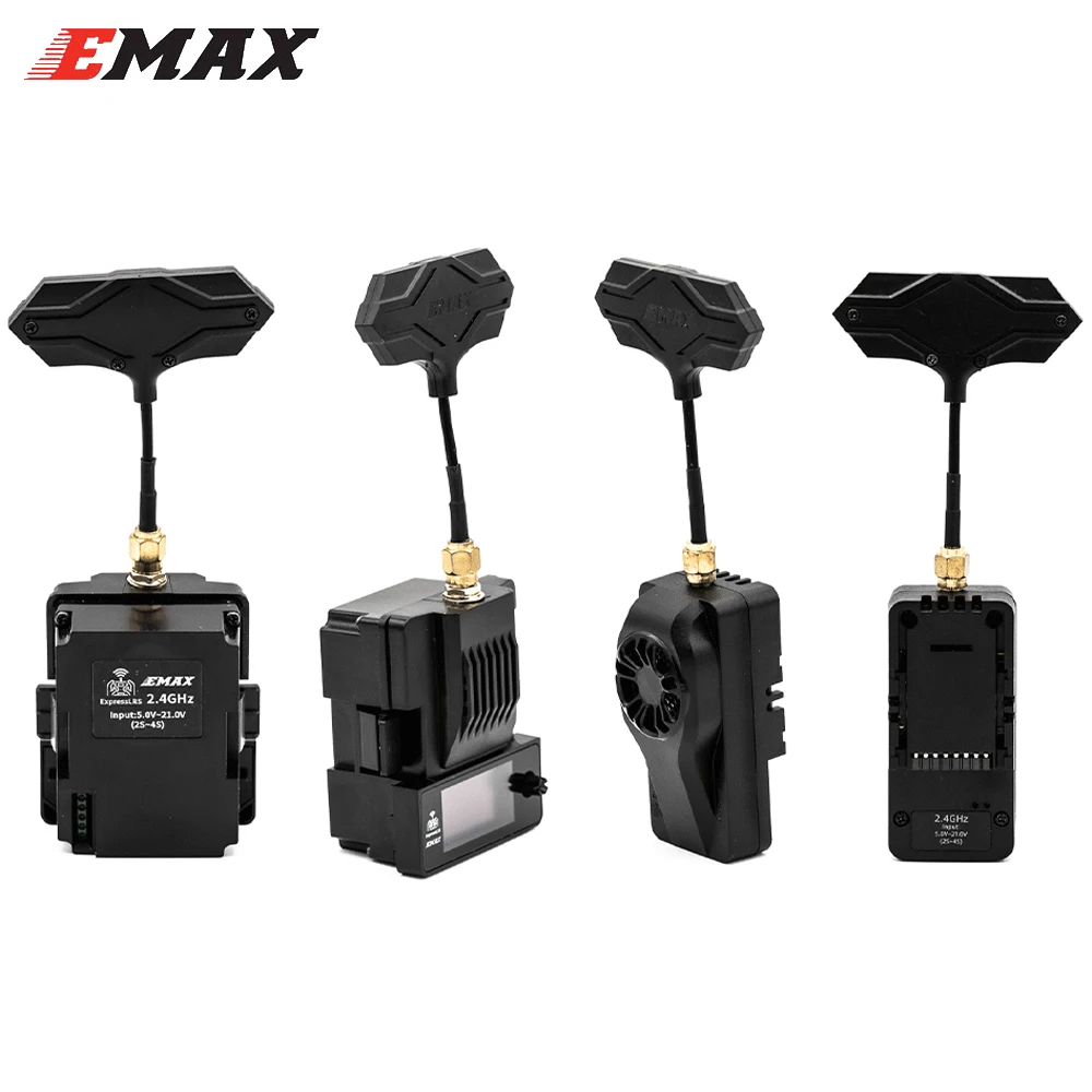 Emax Aeris Link ExpressLRS ELRS 2.4Ghz 915Mhz Transmitter RF Micro Nano TX Module With Cooling Fan OLED For Airplane FPV Drone