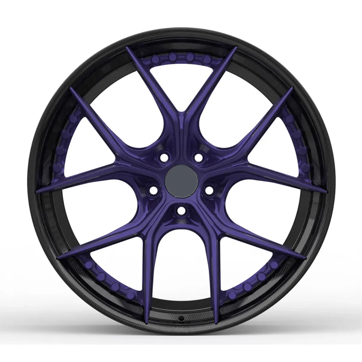 18-24 Inch Smooth Texture Polished Deep Concave Forged Wheels Luxury Car Custom Modification Hub