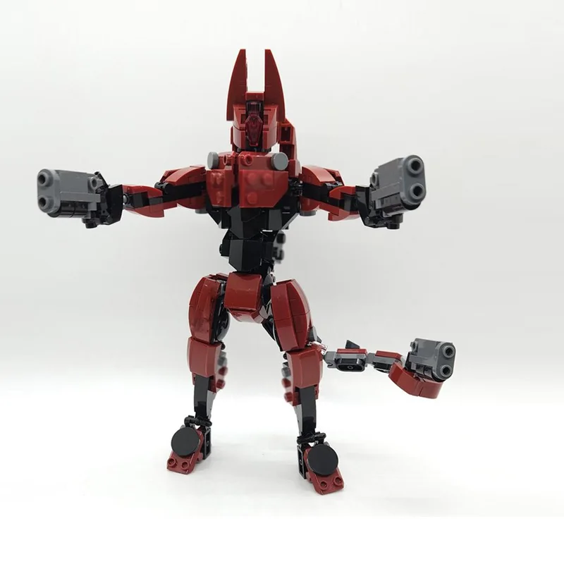 Bionic Combat Mecha modèle MOC briques de construction équipement de guerre technologie modulaire cadeaux vacances assembler enfants jouets costume