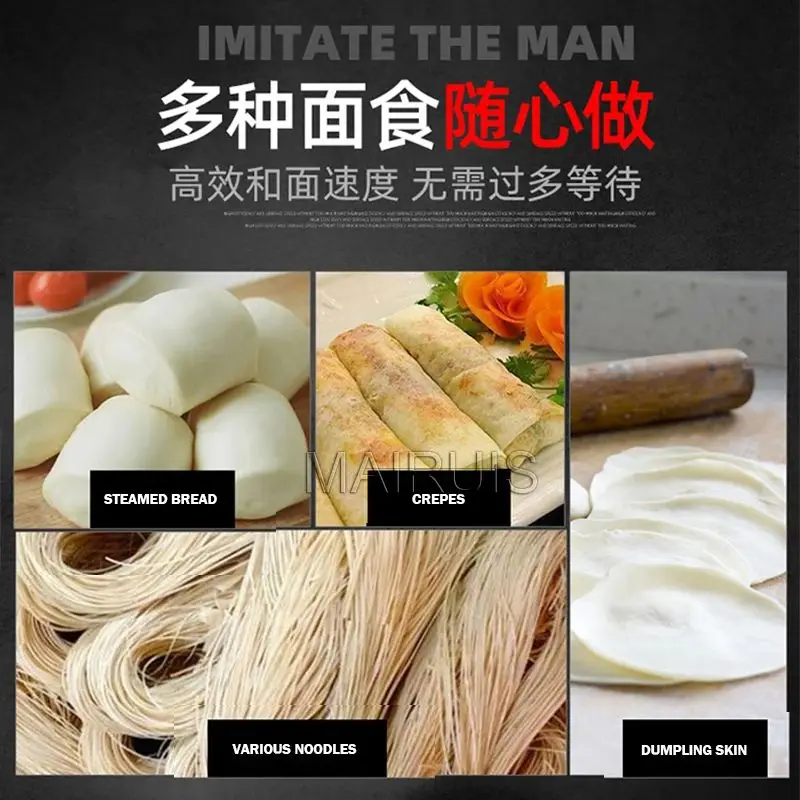 Máquina elétrica de prensa de macarrão comercial máquina de corte de prensa de macarrão fresco